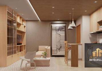 Apartamento com 2 quartos à venda, 52 m² por r$ 376.154 - alto tarumã - pinhais/pr