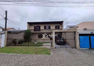 Sobrado residencial à venda, capão da imbuia, curitiba - so0058.