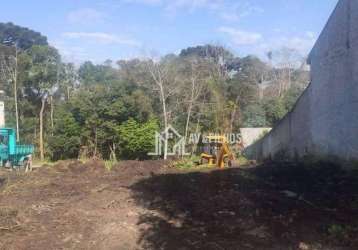 Terreno residencial à venda, guarituba, piraquara - te0005.