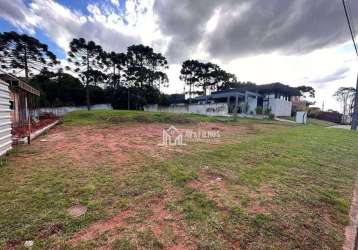 Terreno residencial à venda, vila fuck, piraquara - te0020.