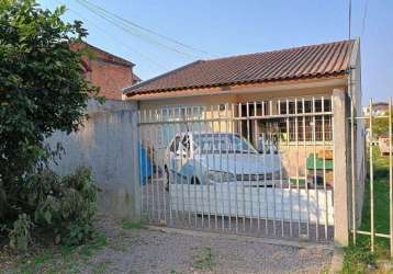 Casa residencial à venda, planta deodoro, piraquara - ca0237.