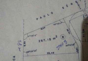 Terreno à venda no pedregulho, guaratinguetá  por r$ 260.000