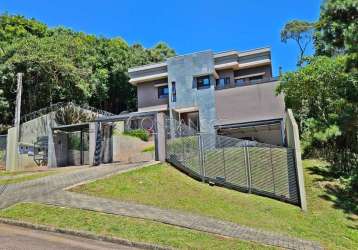 Casa com 3 quartos à venda na rua joaquim montegute, 337, butiatuvinha, curitiba, 408 m2 por r$ 1.499.000