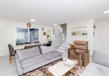 Casa em condomínio fechado com 3 quartos à venda na rua marumby, campo comprido, curitiba, 144 m2 por r$ 1.300.000