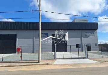 Barracão / galpão / depósito para alugar na r joão graciliano de oliveira, centro, araquari, 500 m2 por r$ 8.600