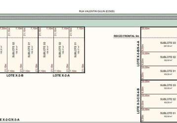 Terreno à venda,  150,17m² por - r$ 262.780,00 - atuba - curitiba/pr