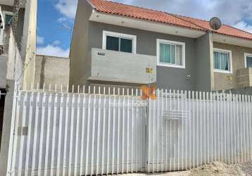 Sobrado com 3 dormitórios à venda, 100 m² por r$ 460.000,00 - weissópolis - pinhais/pr