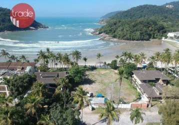 Terreno à venda em guarujá de frente para o mar com 500 m².