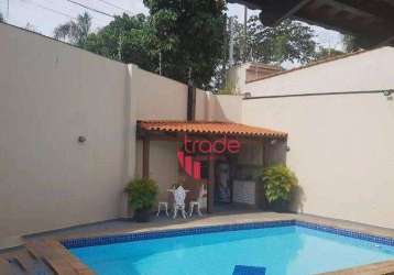 Casa para alugar com 03 quartos na ribeirania em ribeirão preto com piscina.