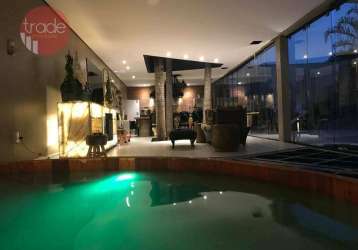 Casa com 5 dormitórios à venda, 750 m² por r$ 3.405.000,00 - bonfim paulista - ribeirão preto/sp