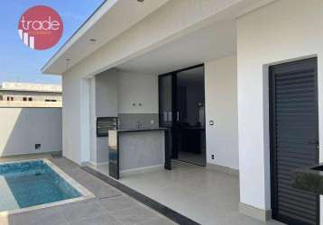 Casa com 3 dormitórios à venda, 160 m² por r$ 1.070.000,10 - 	portal da mata - ribeirão preto/sp