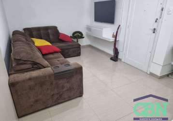 Apartamento com 1 dormitório à venda, 59 m² por r$ 289.000,00 - vila nova - santos/sp