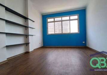 Sala para alugar, 25 m² por r$ 1.590,95/mês - boqueirão - santos/sp