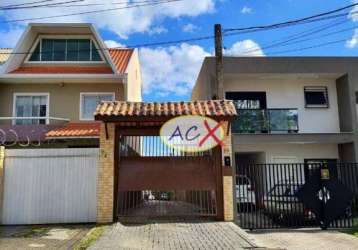 Sobrado com 3 dormitórios à venda, 128 m² por r$ 550.000,00 - uberaba - curitiba/pr