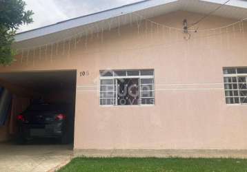 Casa à venda, bairro boqueirão, núcleo tancredo neves, guarapuava - pr