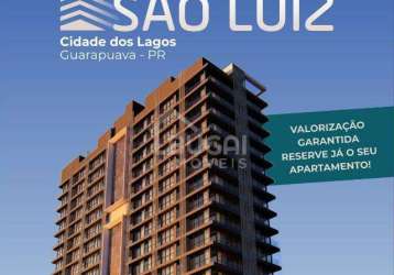 Excelente investimento apartamento à venda no cidade dos lagos