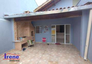 Casa com 2 dormitórios à venda, 107 m² por r$ 340.000,00 - belas artes - itanhaém/sp