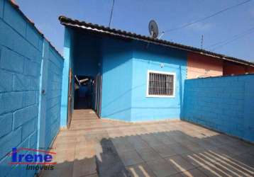 Casa com 2 dormitórios à venda, 68 m² por r$ 250.000,00 - jardim itapel - itanhaém/sp