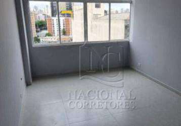 Sala, 65 m² - venda por r$ 380.000,00 ou aluguel por r$ 3.800,00/mês - centro - santo andré/sp