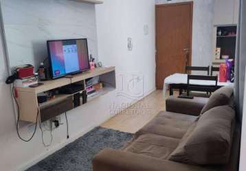 Apartamento com 2 dormitórios, 56 m² - venda por r$ 372.000,00 ou aluguel por r$ 2.140,00/mês - vila silvestre - santo andré/sp