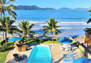 Casa com 9 quartos à venda na rua ilhas, 54, praia da fortaleza, ubatuba, 800 m2 por r$ 6.500.000