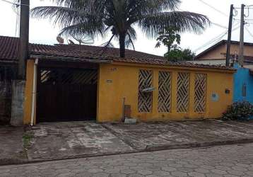 Casa para venda em itanhaém, corumbá, 2 dormitórios, 1 suíte, 1 banheiro, 2 vagas