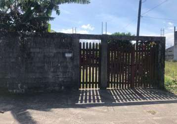 Casa para venda em itanhaém, iemanjá, 2 dormitórios, 1 banheiro, 4 vagas