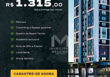 Apartamento com 2 dormitórios à venda, 63 m² por r$ 583.380,00 - centro - cascavel/pr