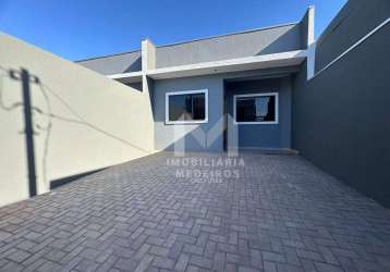 Casa com 3 dormitórios à venda, 60 m² por r$ 250.000,00 - morumbi - cascavel/pr