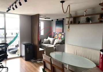 Apartamento à venda no bairro do rio pequeno , sala com varanda, 2 dormitórios ( 1 suíte), 2 banhei