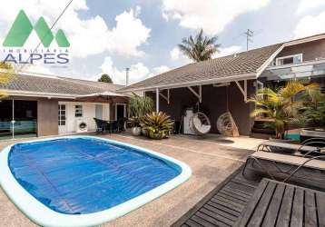 Casa com 5 dormitórios à venda, 480 m² por r$ 2.899.000,00 - boqueirão - curitiba/pr