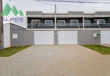 Sobrado à venda, 110 m² por r$ 530.000,00 - cajuru - curitiba/pr