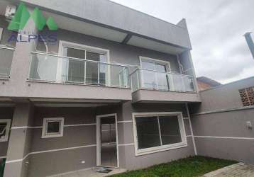 Sobrado com 3 dormitórios para alugar, 180 m² por r$ 3.678,00/mês - hauer - curitiba/pr