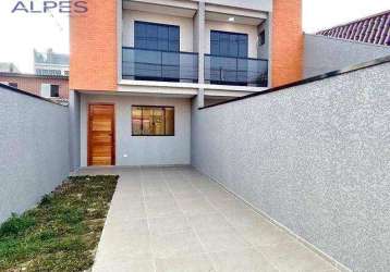 Sobrado com 3 dormitórios à venda, 100 m² por r$ 520.000,00 - sítio cercado - curitiba/pr