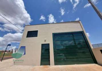 Galpão comercial para alugar, 150m² - cravinhos