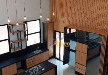 Casa com 3 dormitórios à venda, 217 m² por r$ 1.430.000,00 - condomínio residencial sete lagos   - itatiba/sp