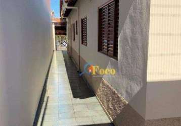 Casa com 3 dormitórios à venda, 89 m² por r$ 460.000,00 - jardim arizona - itatiba/sp