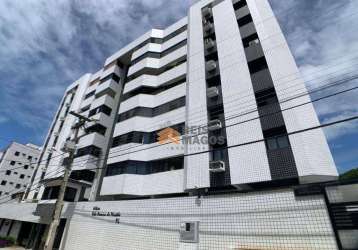 Apartamento com 3 dormitórios à venda, 136 m² por r$ 410.000,00 - barro vermelho - natal/rn