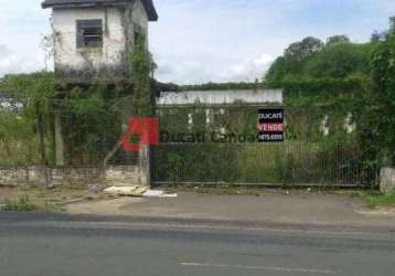 Terreno à venda na rua alexandre de gusmão, estância velha, canoas, 2348 m2 por r$ 1.250.000