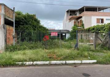 Terreno à venda na rua dos jaborandis, igara, canoas por r$ 267.000