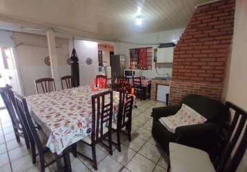 Casa em condomínio fechado com 3 quartos à venda na rua b, olaria, canoas, 120 m2 por r$ 458.000