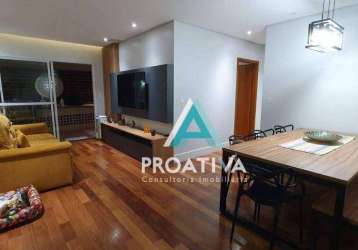 Apartamento com 3 dormitórios à venda, 86 m² - boa vista - são caetano do sul/sp