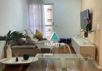 Apartamento com 3 dormitórios, 60 m² - venda  ou aluguel - casa branca - santo andré/sp