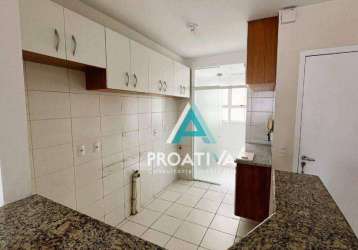 Apartamento com 3 dormitórios à venda, 60 m²- parque bandeirante - santo andré/sp