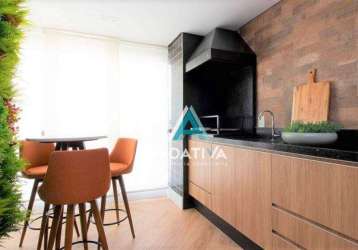 Apartamento com 2 dormitórios à venda, 61 m² - silveira - santo andré/sp