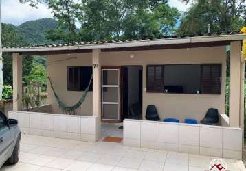 Casa para venda em ubatuba, sertão do perequê mirim, 2 dormitórios, 1 banheiro, 3 vagas