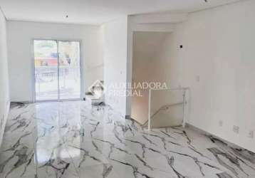 Casa em condomínio fechado com 3 quartos à venda na rua caucaso, 1047, parque novo oratório, santo andré, 120 m2 por r$ 740.000