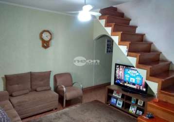 Casa em condomínio fechado com 2 quartos à venda na rua aristides lobo, 89, jardim irene, santo andré, 196 m2 por r$ 425.000