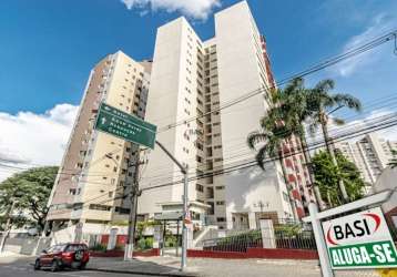 Apartamento com 2 quartos para alugar na rua engenheiro niepce da silva, 290, portão, curitiba, 53 m2 por r$ 2.300