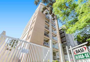 Apartamento com 1 quarto para alugar na rua augusto stresser, 923, juvevê, curitiba, 36 m2 por r$ 1.900